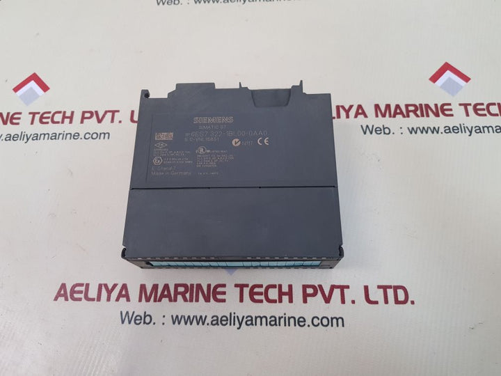 Siemens 6es7 322-1bl00-0aa0 simatic s7 digital output module e-stand: 7