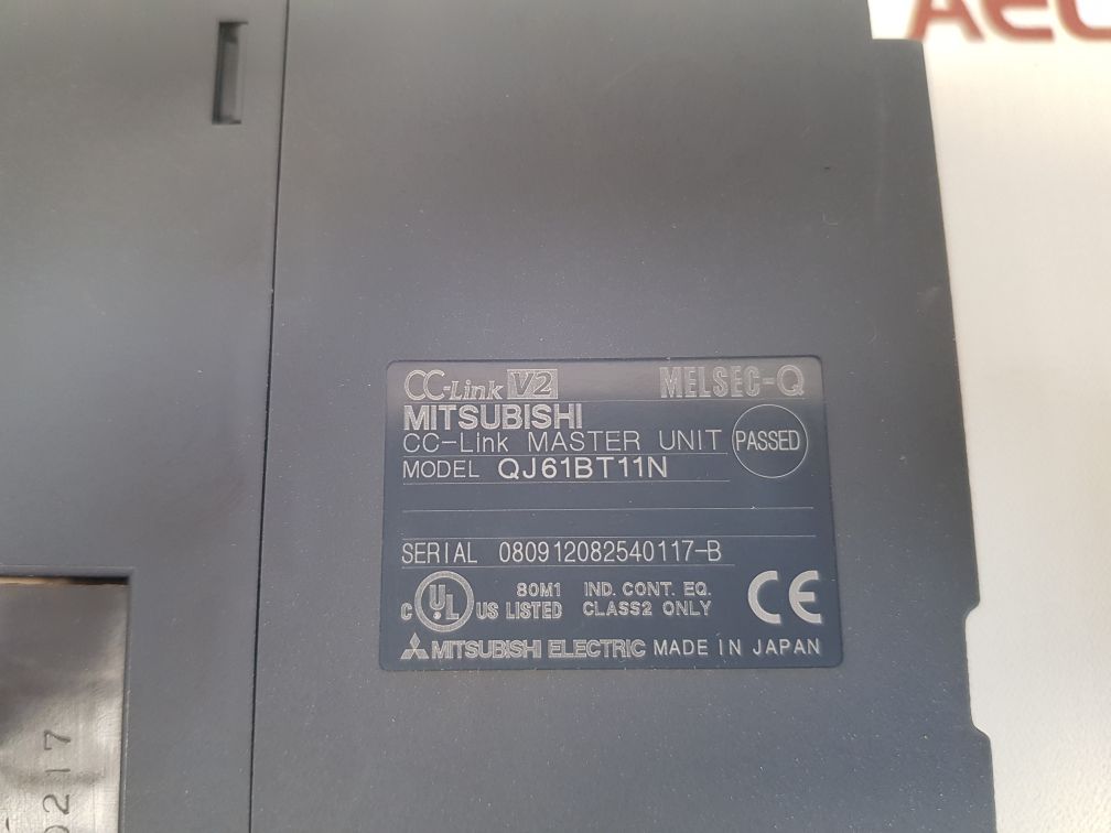 Mitsubishi melsec-q qj61bt11n cc-link master unit