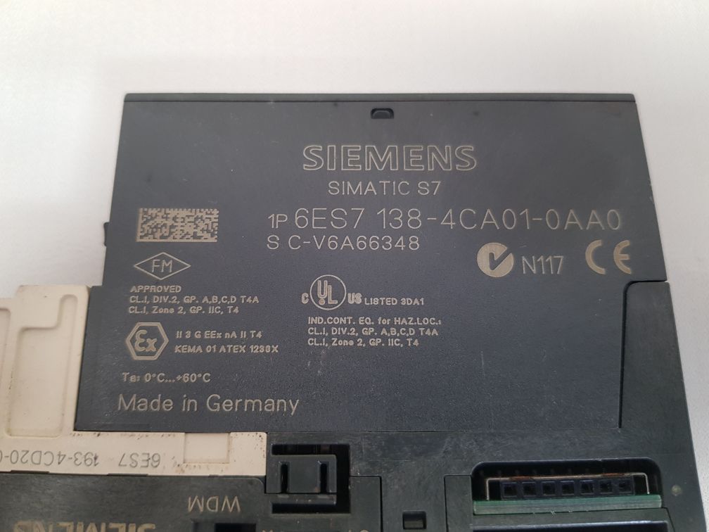 Siemens 6es7 138-4ca01-0aa0 module 