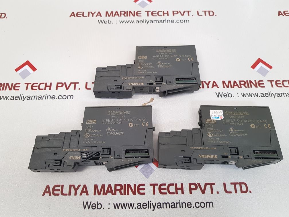 Siemens 6es7 131-4bd51-0aa0 input module 6es7 193-4ca20-0aa0