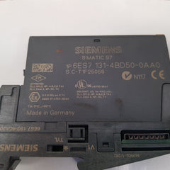 Siemens simatic s7 6es7 131-4bd50-0aa0/6es7 193-4ca20-0aa0 power module