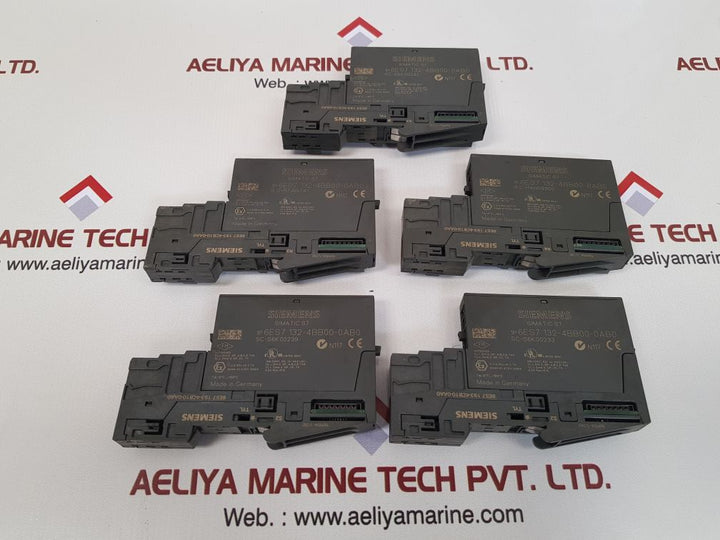 Siemens 6es7 132-4bb00-0ab0 output module 6es7 193-4cb10-0aa0