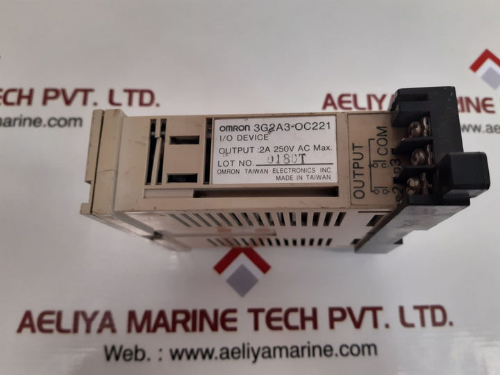 Omron 3g2a3-oc221 i/o device output module