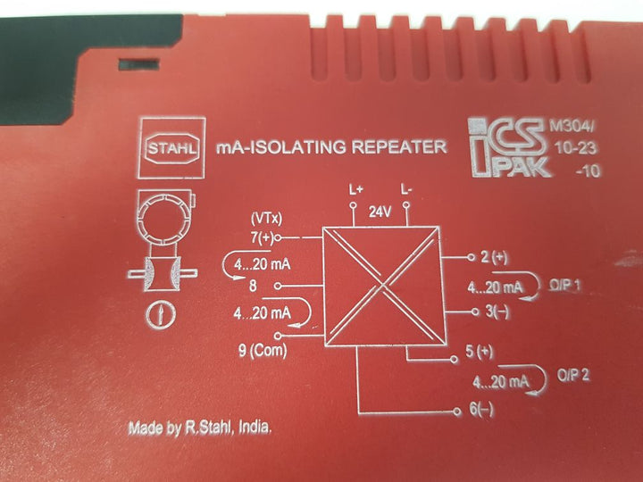 Stahl m304/10-23-10 ma-isolating repeater