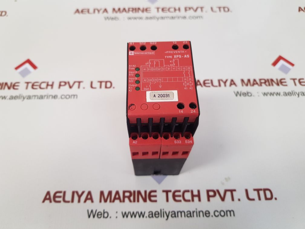 Telemecanique xps-as safety relay xpsas5140