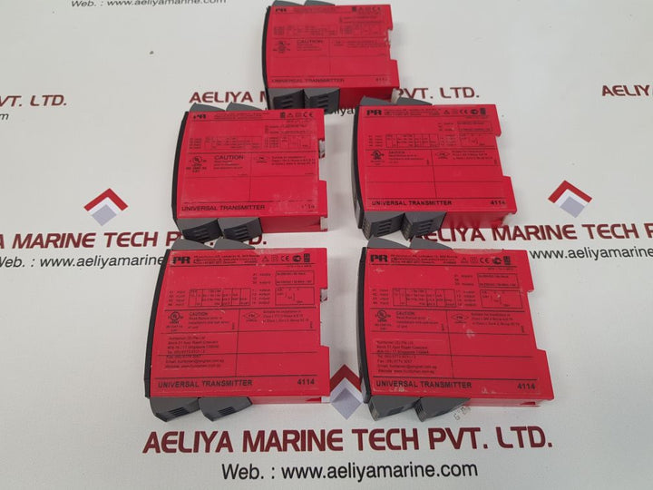 Pr electronics 4114 universal transmitter