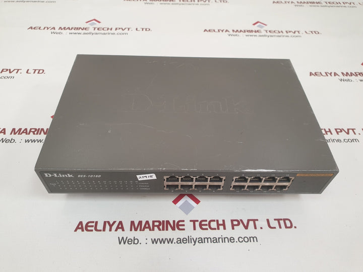 D-link des-1016d Ethernet Switch