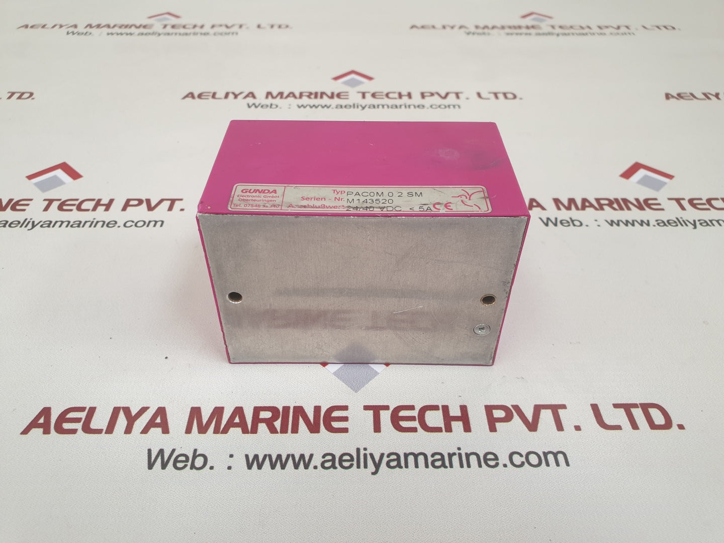 Gunda electronic pacom.0.2.sm motor control 24/40 vdc
