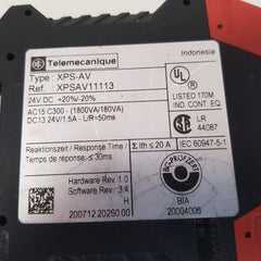 Telemecanique xps-av time delay xpsav11113