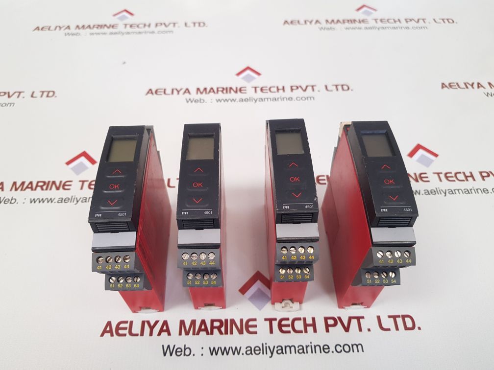Pr electronics 4114 universal transmitter with 4501 front display 