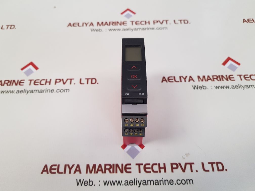 Pr electronics 4114 universal transmitter with 4501 front display 