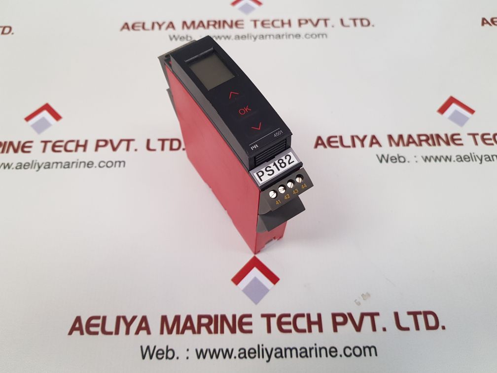 Pr electronics 4131 universal trip amplifier with 4501 front panel