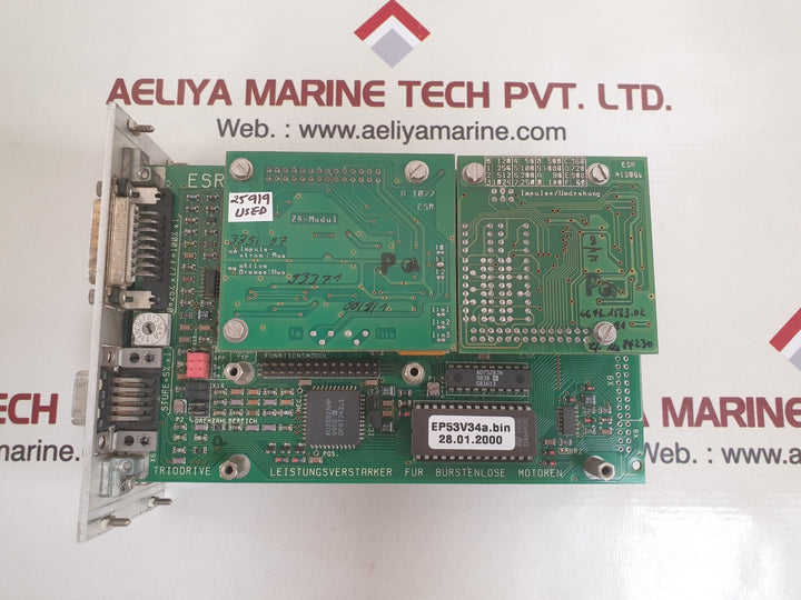Steag hamatech 0202190 motion controller bn 6646.3411 kk-z4-p1-g1-e1-sk-w8 