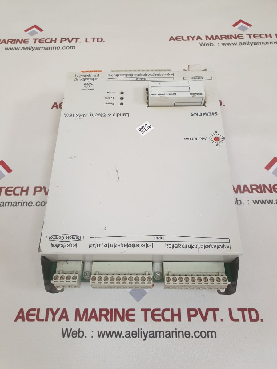 Siemens landis & staefa nrk16/a controller 50/60 hz