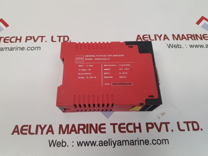 Stahl m346/10-22-12 general purpose trip amplifier