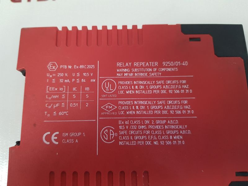 Stahl 9250/01-40 relay repeater