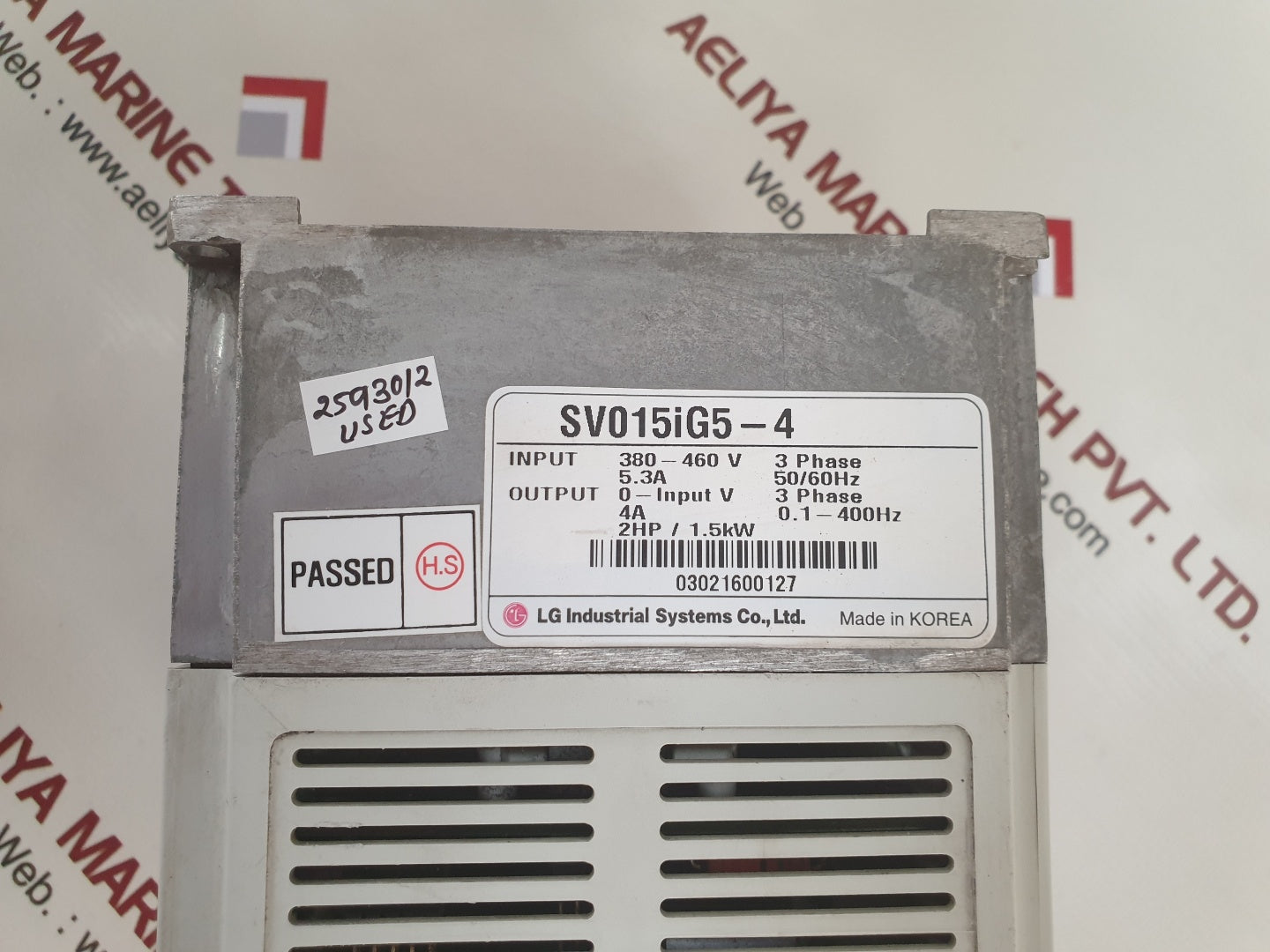 Lg sv015ig5-4 variable frequency drive
