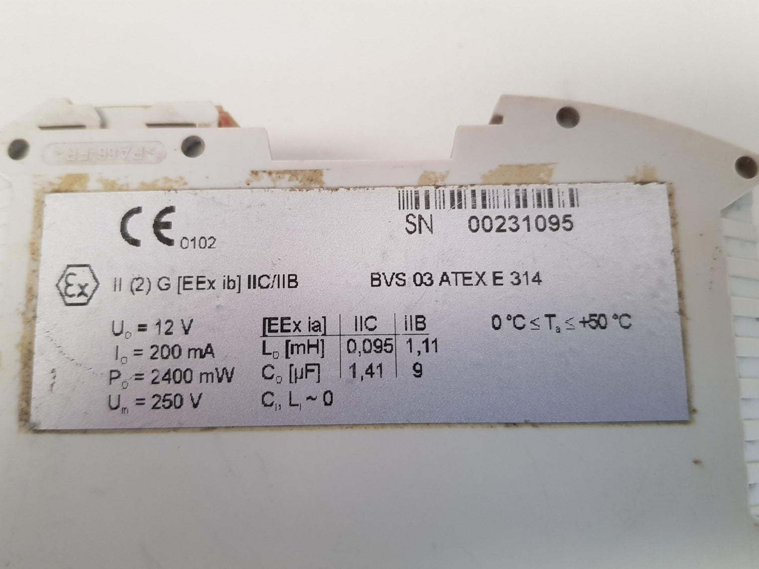 Stahl 9143/10-120-200-10 power supply