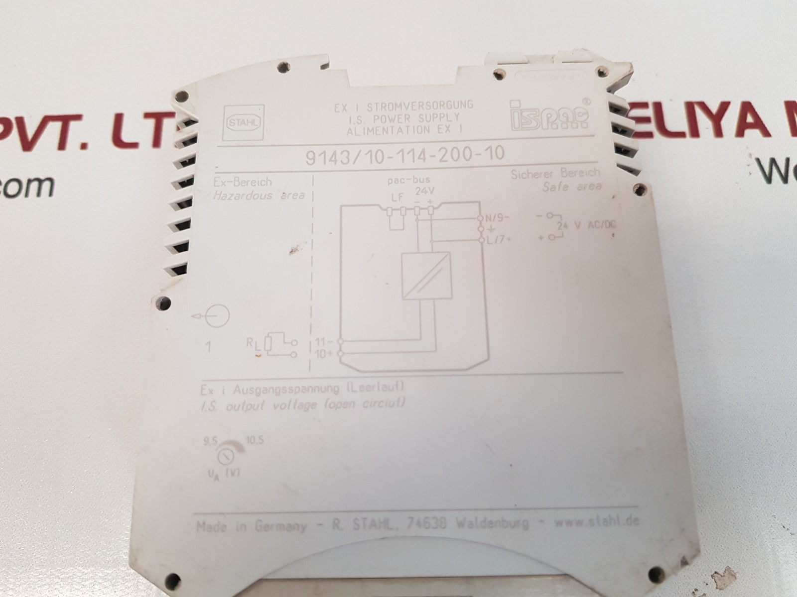 Stahl 9143/10-114-200 power supply 9143/10-114-200-10