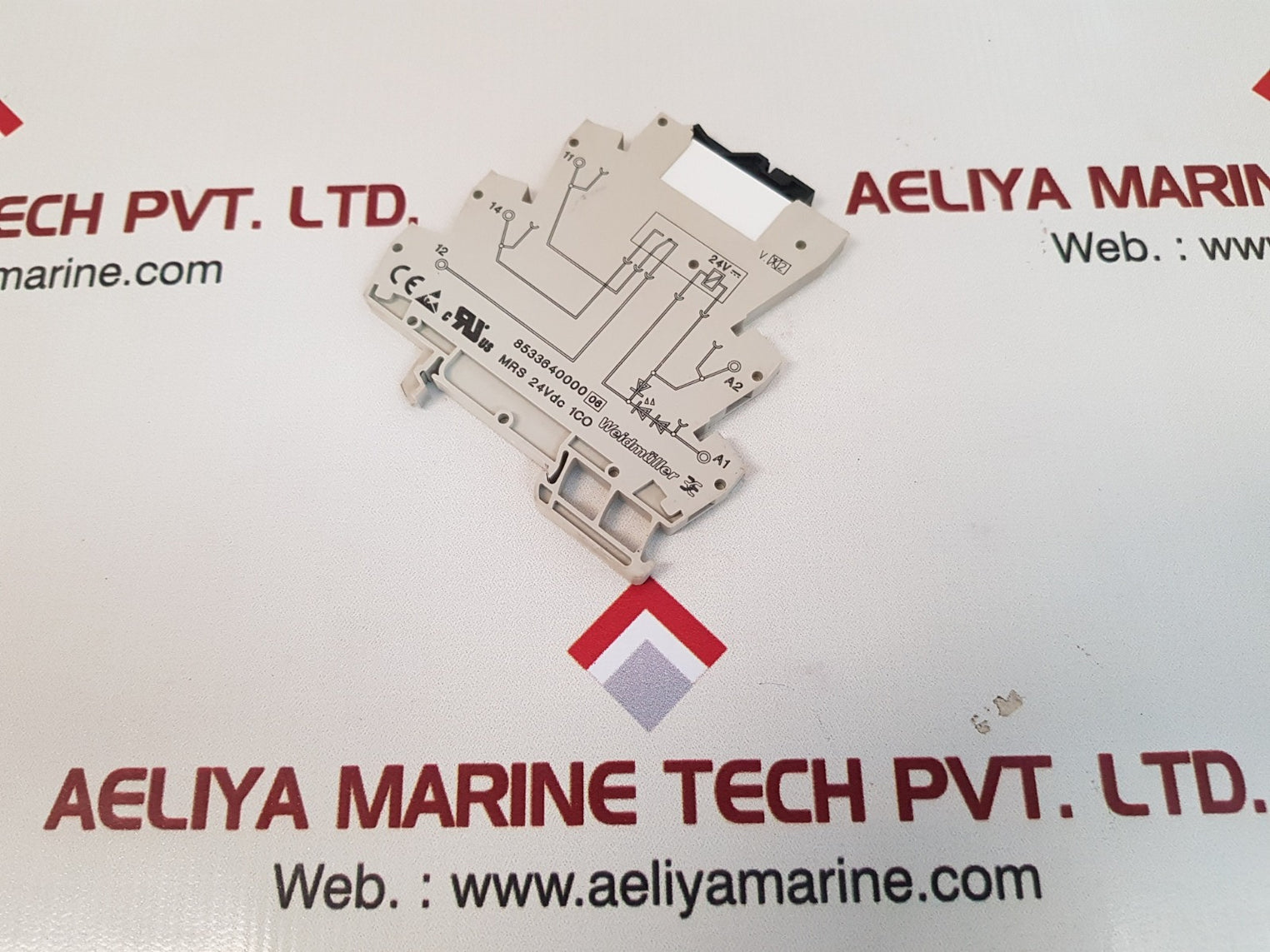 Set of 11x Weidmuller 8533640000 relay