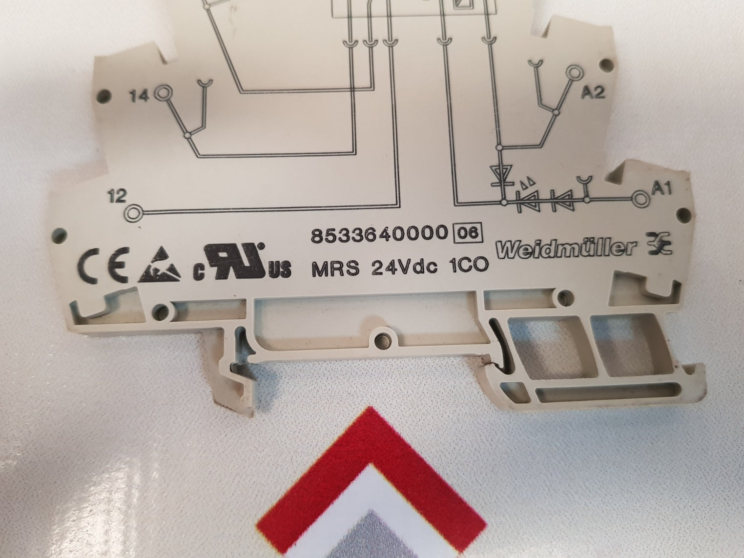 Set of 11x Weidmuller 8533640000 relay