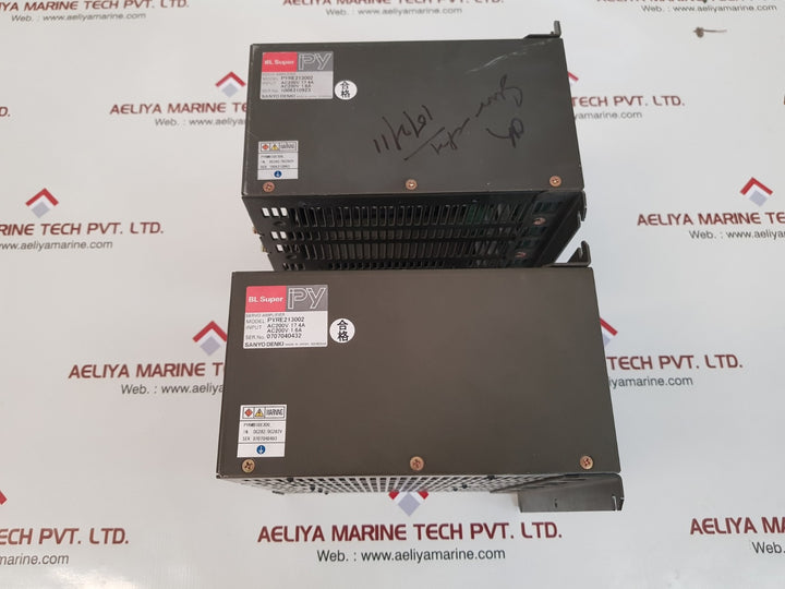 Sanyo denki pyre213002 servo amplifier rack