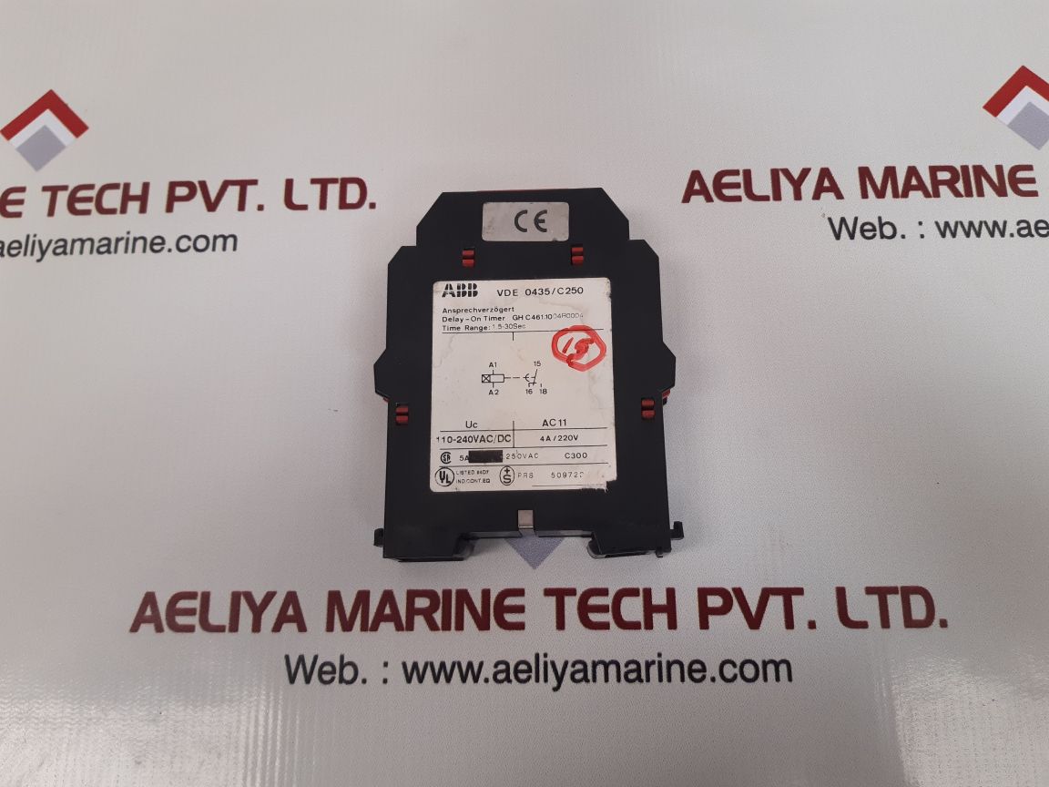 Abb c461.13 delay-on timer 1.5 – 30sec