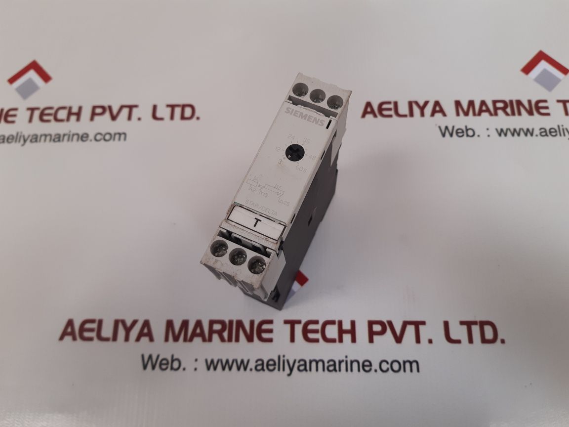 Siemens 3rp15761np308k star-delta electronic timer