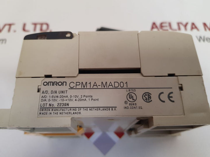 Omron cpm1a-mad01 programmable controller 
