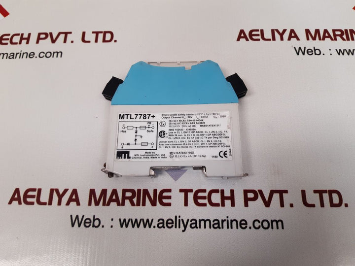 Mtl instruments mtl7787+ shunt- diode safety barrier used