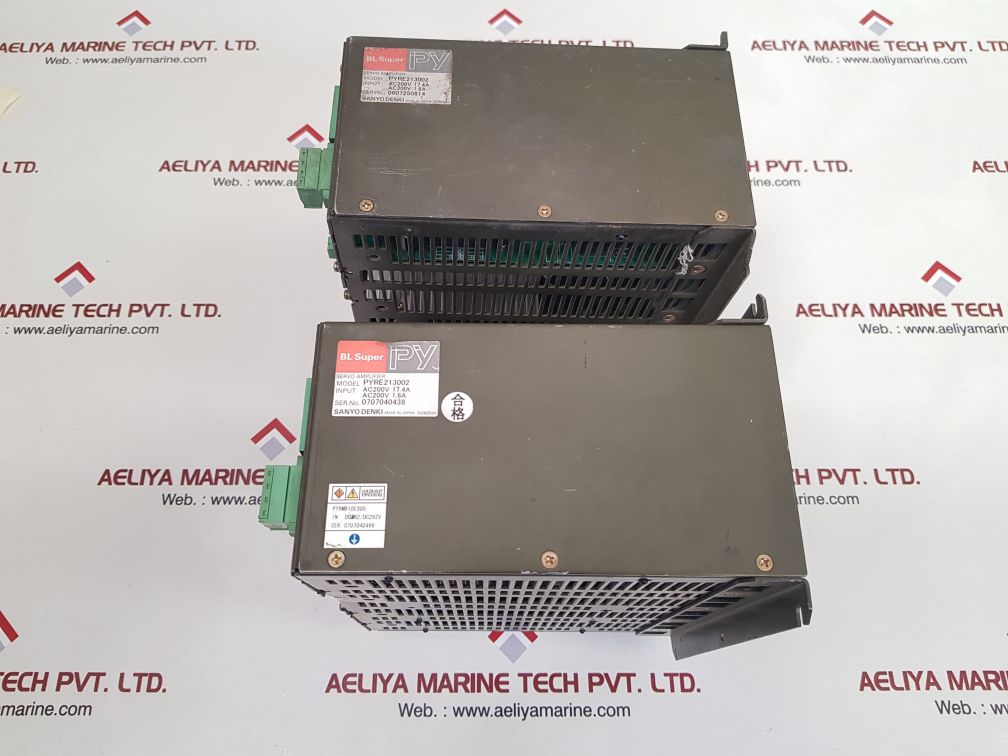 Sanyo denki pyre213002 servo amplifier
