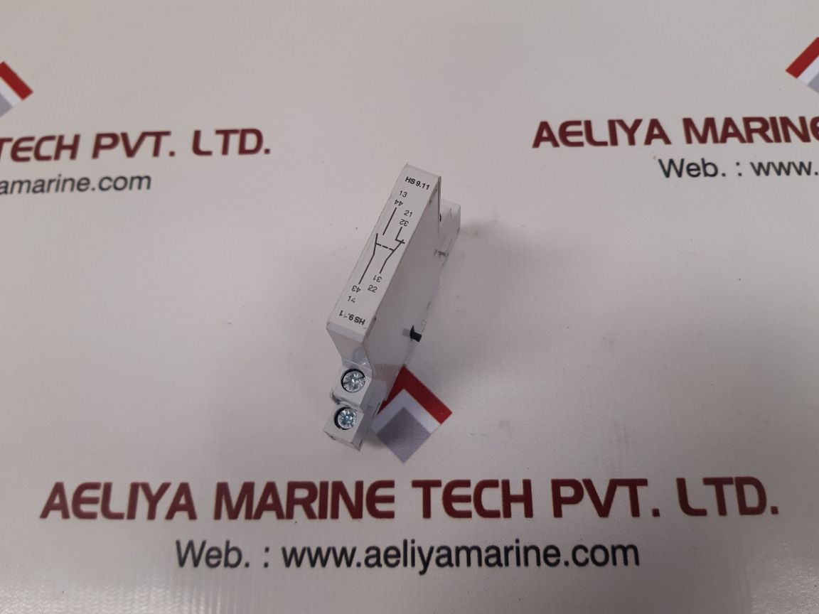 Aeg hs9.11 auxiliary switch block used