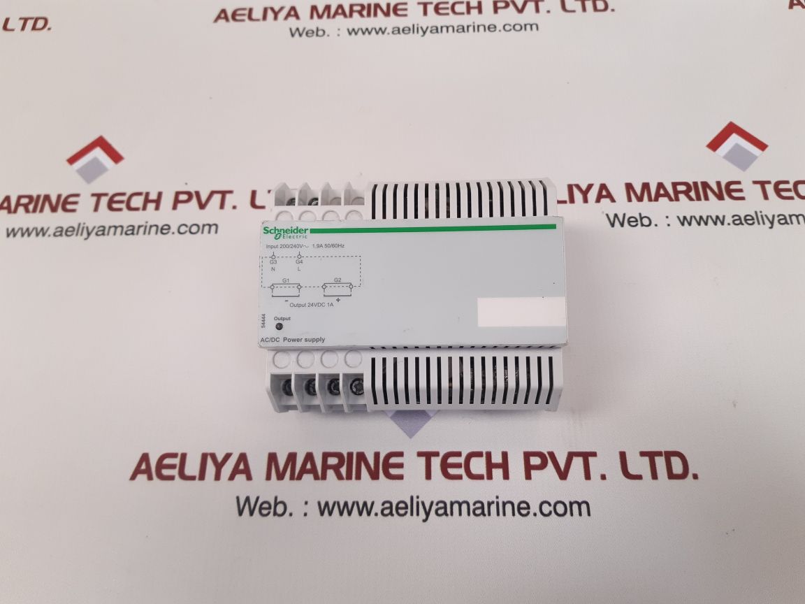 Schneider electric 54444 ac/dc power supply module 51005511aa