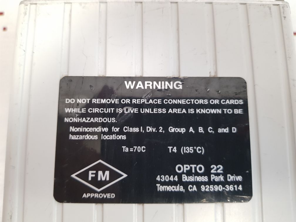 Opto 22 snap-ps5 logic power supply
