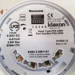 Klaxon pss-0050 signals 2.5w max
