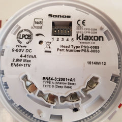 klaxon pss-0050 sounder & deep base 4-41ma
