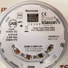 klaxon pss-0050 sounder & deep base 400-2850hz