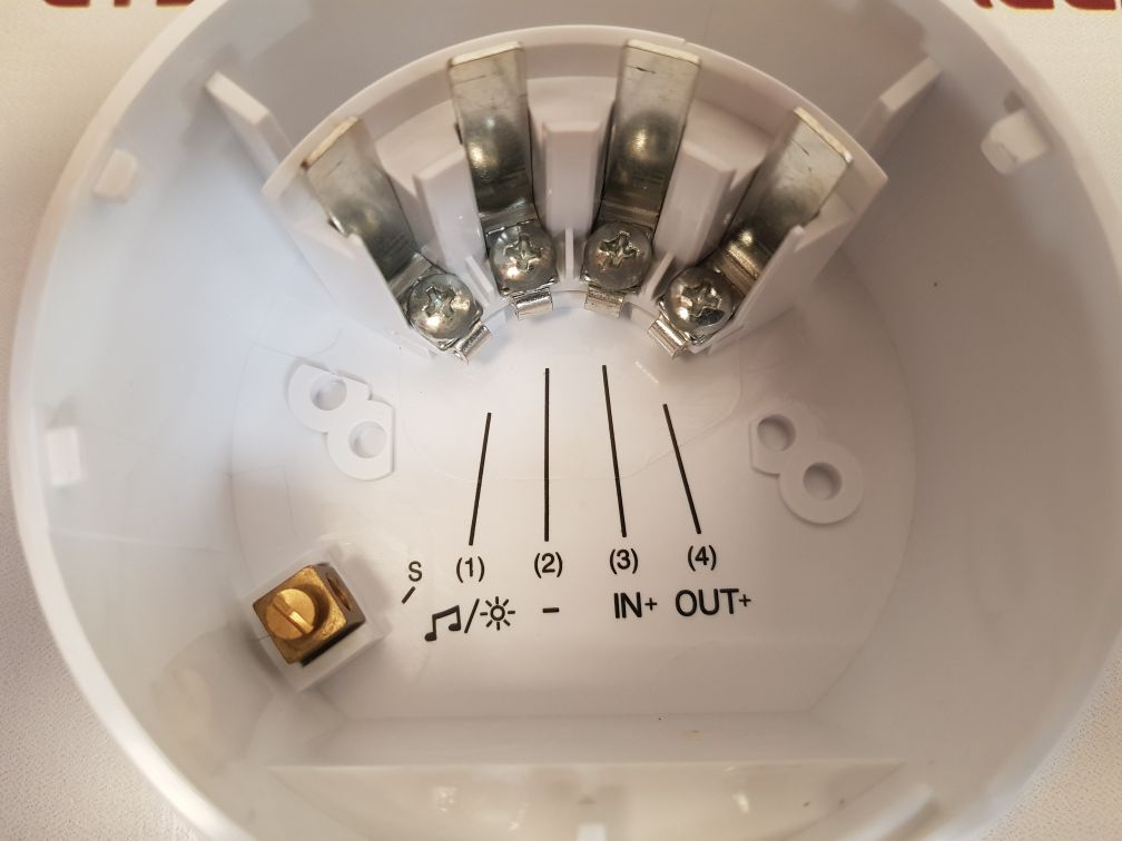 klaxon pss-0050 sounder & deep base 6-35ma
