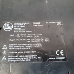 Ifm electronic dn4013 power supply