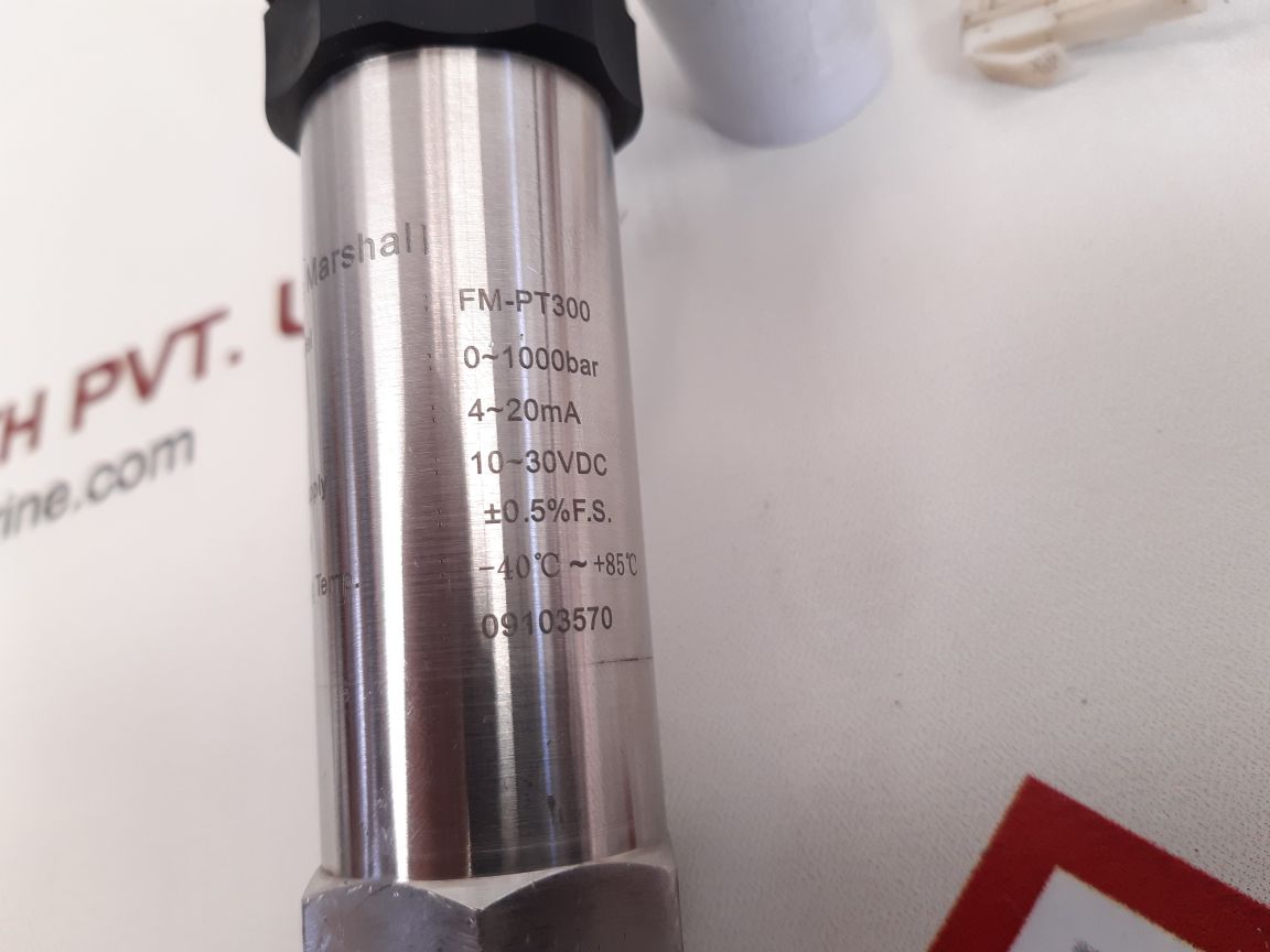 Forbes marshall fm-pt300 pressure transmitter 0~1000bar 85°c