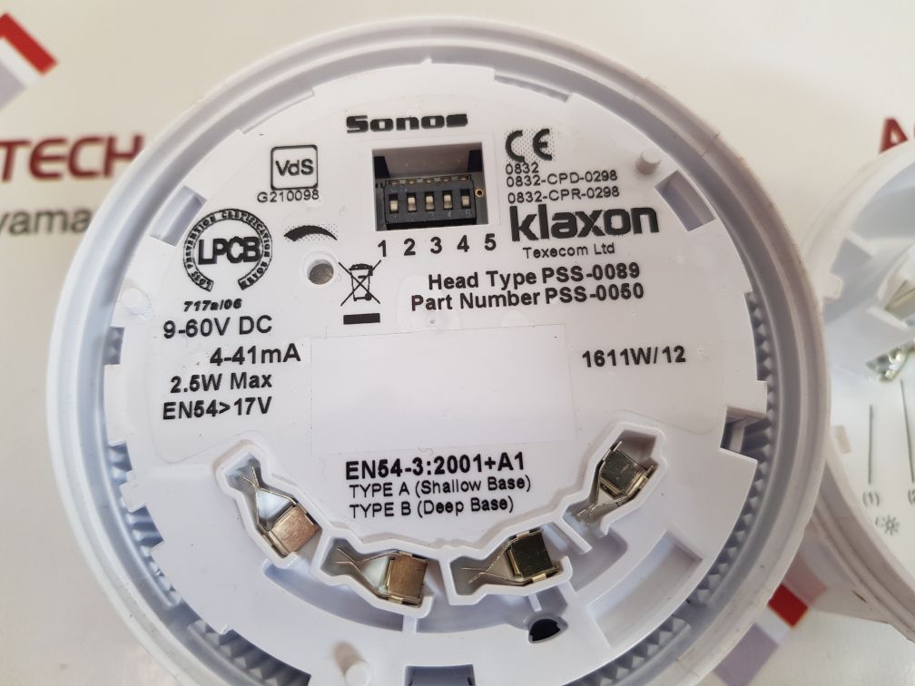 Klaxon pss-0089 sounder 2.5w max
