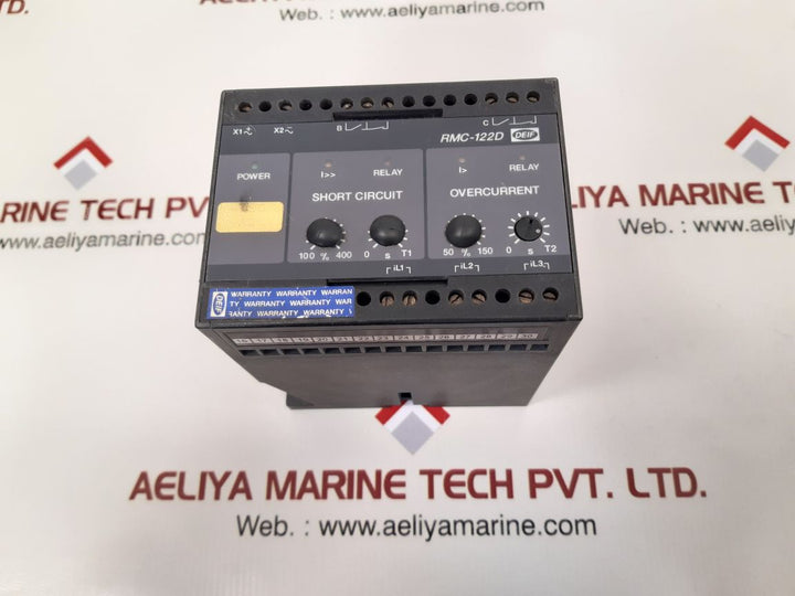 Deif rmc-122d short circuit over current relay 605034.30