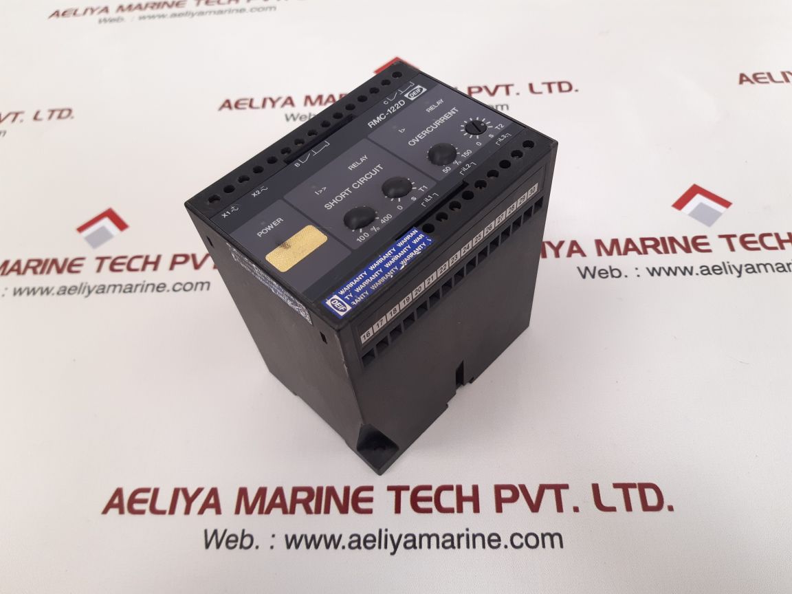 Deif rmc-122d short circuit over current relay 605034.30