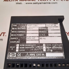Deif rmf-112d frequency relay 248197.30
