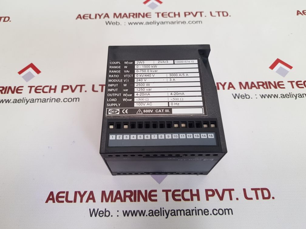 Deif tax-312dg selectable transducer 100051574.10
