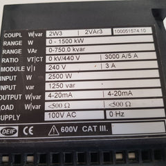 Deif tax-312dg selectable transducer 100051574.10
