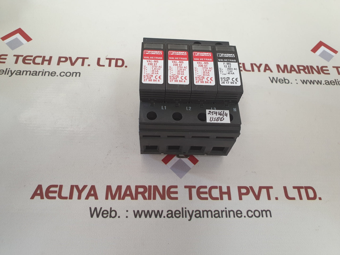Phoenix val-ms 2838209 val-ms 230/3+1 surge arrester