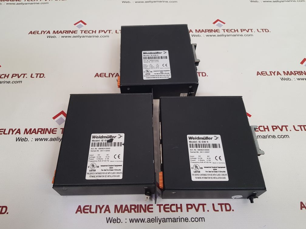 Weidmuller ie-sw8 ethernet switch 8808240000
