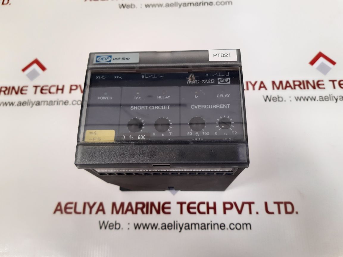 Deif rmc-122d short circuit relay 600000099.20

