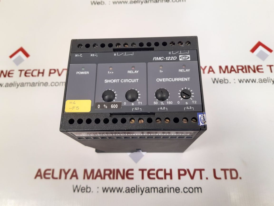 Deif rmc-122d short circuit relay 600000099.20
